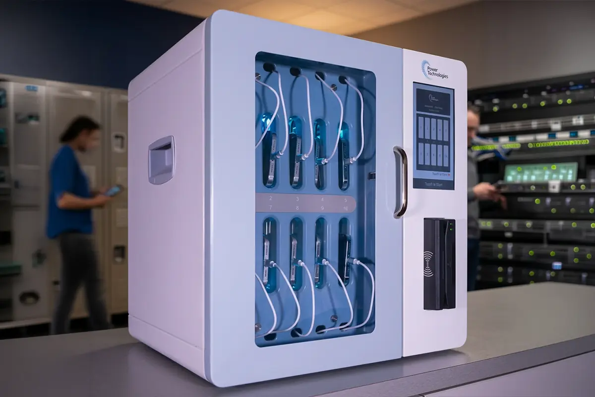 Charging and sanitizing - Flora Technology Qatar